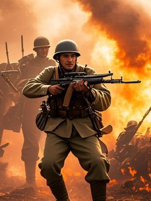 钢盔与热血：德械师抗日风云